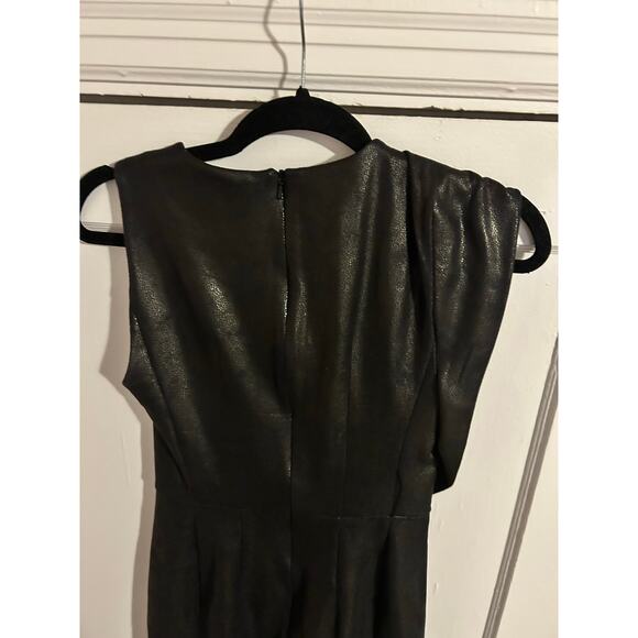 Byron Lars Beauty Mark Faux Leather Dress – Size 2 - Picture 12 of 14